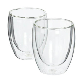 Bodum | Pavina Double Wall Glasses | Small | 0.25 L | Borosilicate Glass