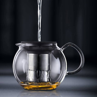 Bodum | Assam Tea Press with Stainless Steel Filter | Glass | Clear | 1 L