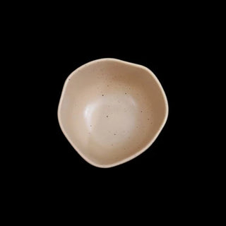 Fujitake | Bowl NS | 9.5 CM | 21 CL | Dark Sand Dotts | Set of 12