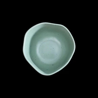 Fujitake | Bowl NS | 9.5 CM | 21 CL | Mist Green Dotts | Set of 12