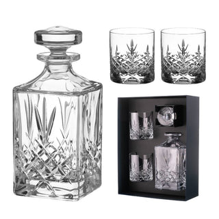 Diamante  | Buckingham Whisky | Crystal | Clear | Set of 3