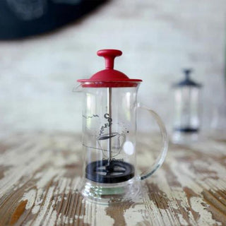 Hario | Cafe Press Slim | Glass | Red | 240 ml