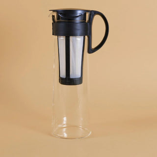 Hario | Mizudashi Cold Brew Coffee Pot | Heat-Proof Glass & Plastic | Black | 1000 ml