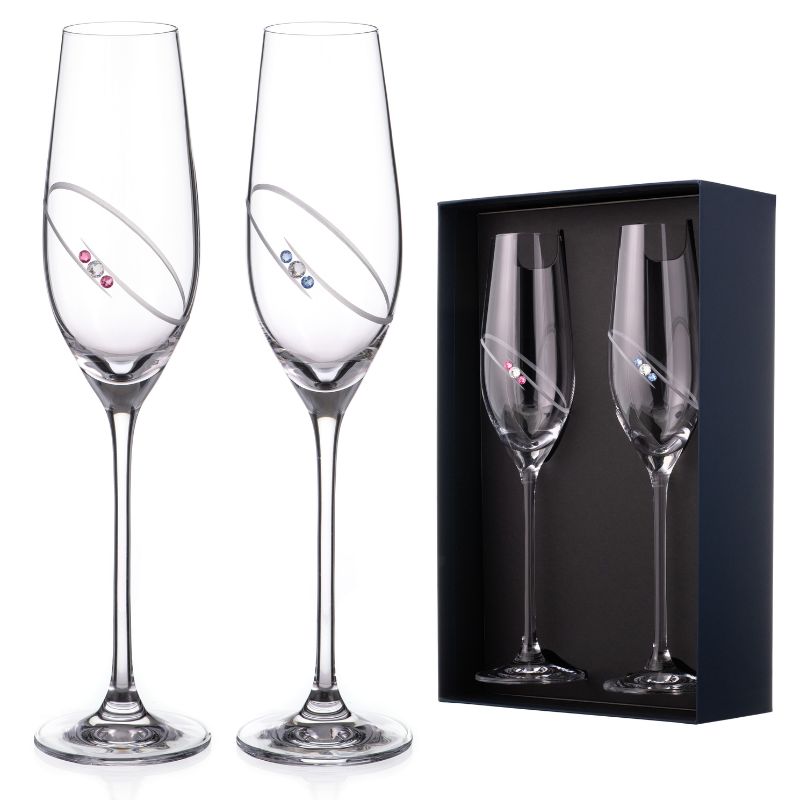 Crystal Champagne Glasses