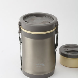 Thermos | Double Wall Vacuum Food Container | 2 Litres | Stainless Steel | Silver | 1 pc