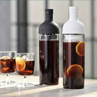 Hario | Filter-In Coffee Bottle | Glass | 650 ml | White