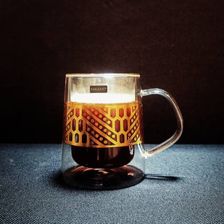 Aramoro | Double Walled Mug Set | Borosilicate Glass