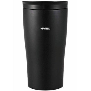 Hario | Insulated Tumbler with Lid 300 | Stainless Steel | 300 ml | Black