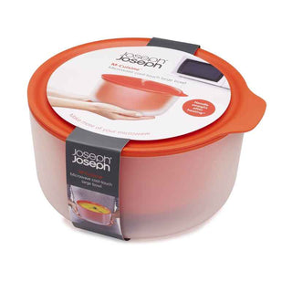 Joseph Joseph | M-cuisine Microwave Bowl Large | Orange | Plastic | 1 PC