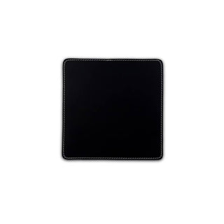 Three Sixty Degree | Square Mouse Pad | Recycled Leather | Black | 1 pc