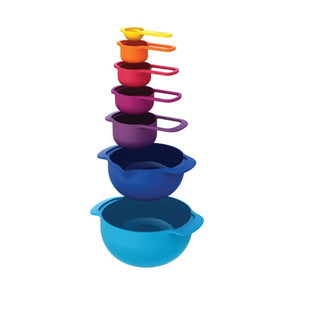 Joseph Joseph | Nest Plus | BPA Free Plastic | Multicolor | Set Of 7