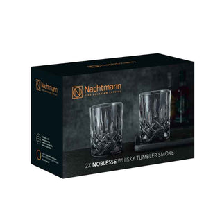 Nachtmann | Noblesse | Whisky Tumblers | 295 ml | Crystal | Smoke | Set of 2