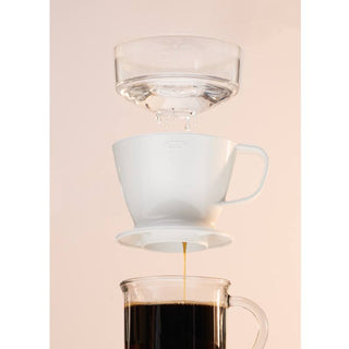 OXO | Brew | Pour Over Coffee Maker with Water Tank | BPA-Free Plastic | 355 ml | White | 1 PC