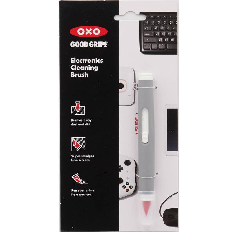 OXO 12274200 Good Grips Electronics Cleaning Brush - Grey