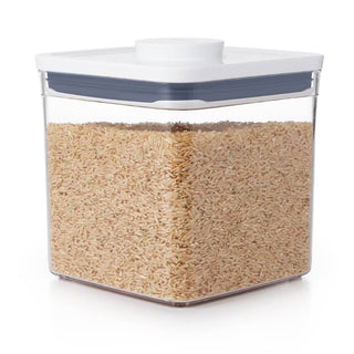 OXO | Pop Container | Big Square - Short | 2.5 Litres | BPA-Free Plastic | Clear