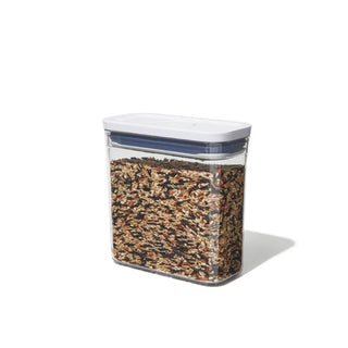 OXO | Good Grips Pop Containers | Slim Rectangle - Short | 355 ml | BPA-Free Plastic | Clear