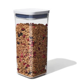 OXO | Good Grips Pop Container | Small Square - Medium | 1.6 Litres | BPA-Free Plastic | Clear