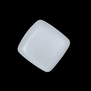 Fujitake | Vital Square Plate | 20 cm | Linen Dotts | Set of 12