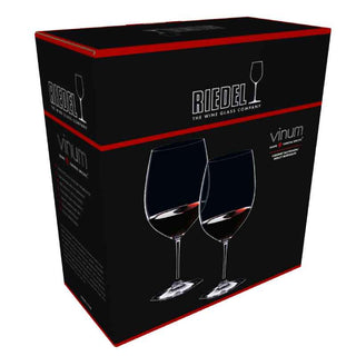 Riedel | Vinum - Cabernet Sauvignon/Merlot | 650 ml | Crystal | Clear | Set of 2
