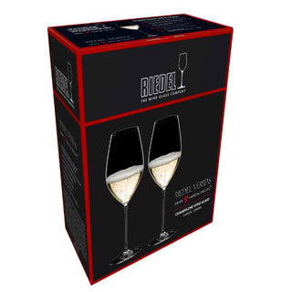 Riedel | Veritas - Champagne Glasses | 459 ml | Clear | Crystal | Set Of 8