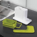 Sink Caddy - White & Green