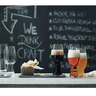 Spiegelau | Craft Beer Glasses - Stout Glasses | 600 ml | Crystal | Clear | Set of 4