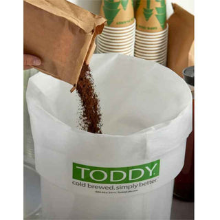 Toddy | Commercial Model Tree Free Filters | Paper | White | Pack of 50