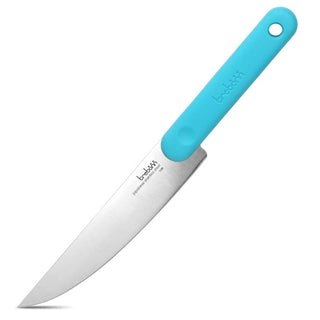 Trebonn | Salami Knife- With Soft-touch Anti-Slip Handle | Japanese Stainless Steel | Blue | 1 pc