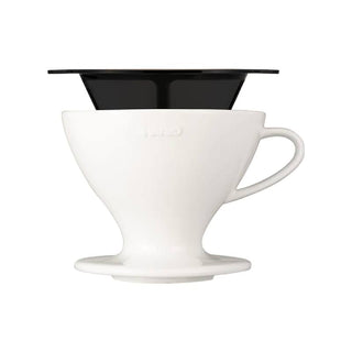 Hario | V60 Dripper | 1 -4 Cups | Ceramic | White