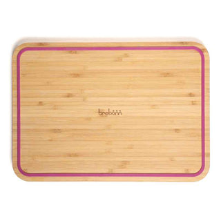 Trebonn | Wave - Chop & Slide Chopping Board | Large | Purple | Bamboo Wood | 1 pc