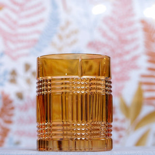 Nachtmann | Check | Whisky Tumblers | 409 ml | Crystal | Amber | Set of 6